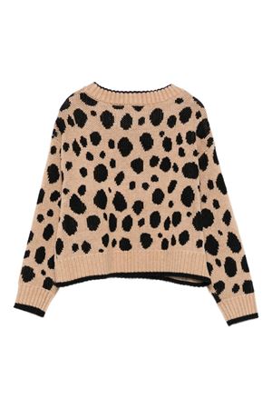 maglione in poliestere marrone PHILOSOPHY KIDS | I9F61860620080